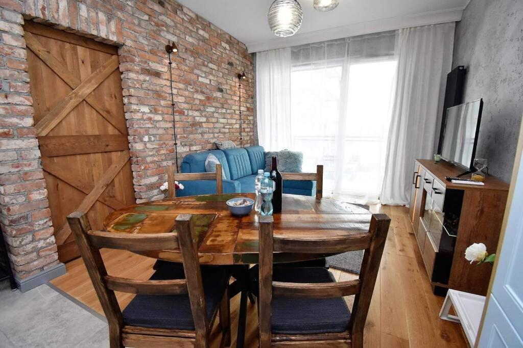 Apartament Blue Bastion Walowa 23C Z Klimatyzacja I Miejscem Parkingowym W Podziemnym Parkingu Гданск Екстериор снимка